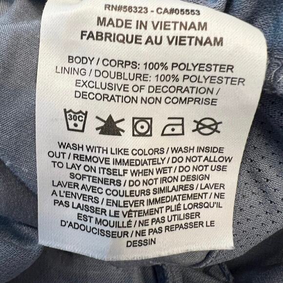 Two Pair Nike Dri Fit Running Shorts, Size M Blue & Dusty Rose Athletic - Picture 15 of 16